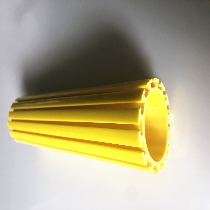 Profil de tube en plastique de tuyau de profil de PVC d'extrusion fait sur commande pour la fente coulissante de support de sucette