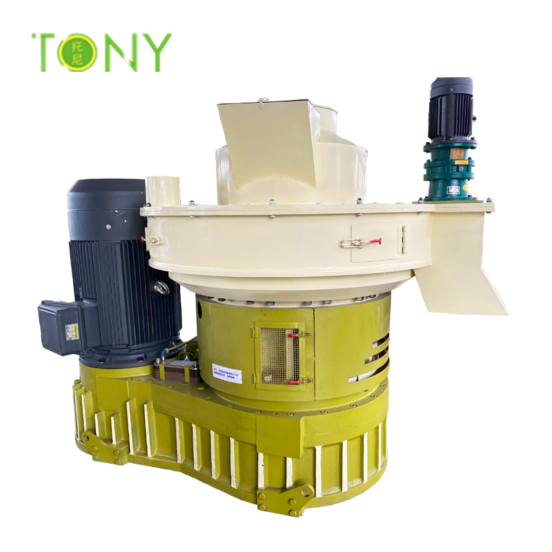 TONY fabricant EFB granulés de palmier à huile faisant la machine / machine à granulés de bois de biomasse prix usine