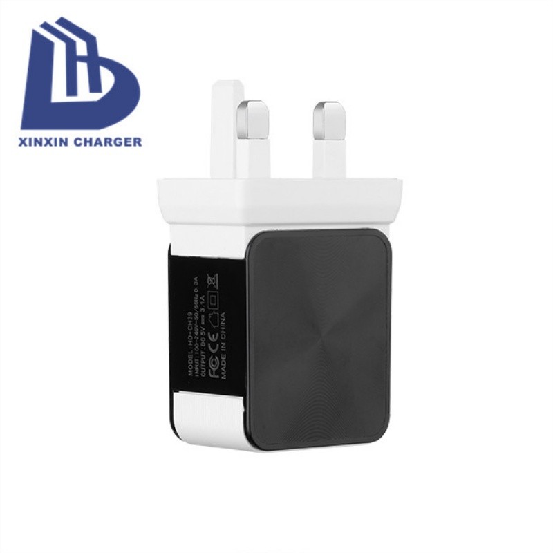 18w qc3.0 double USB chargeur adaptateur de mur de voyage supportant une charge rapide 3.0 chargeur de téléphone mobile