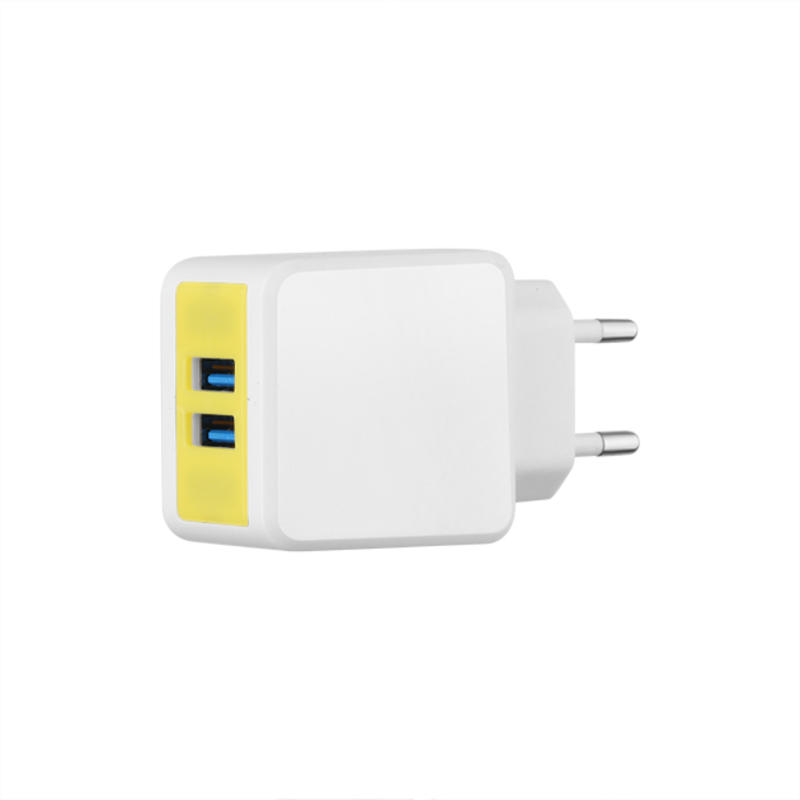 Chargeur mural USB portatif à double port Chargeurs USB multi-ports EU / US / UK / AU OEM