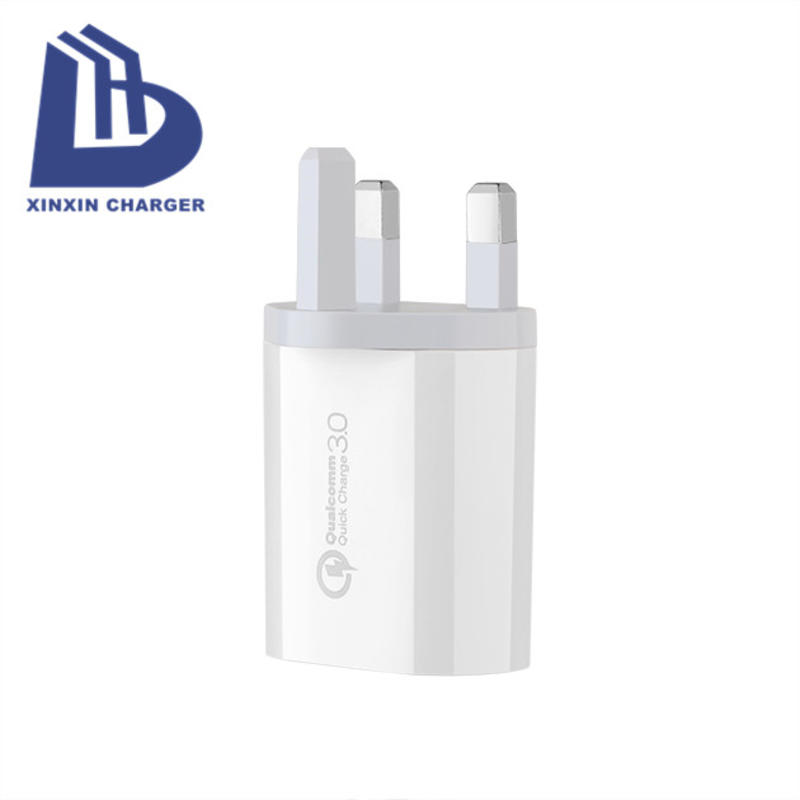 18W QC 3.0 USB Adaptateur de chargeur de voyage mural Chargeur de téléphone portable rapide chargeurs USB multi-ports