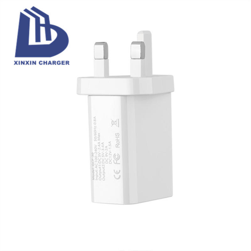 18W QC 3.0 + 2.4A adaptateur type-c USB adaptateur de chargeur de voyage mural chargeur de téléphone portable rapide chargeurs usb multi-port