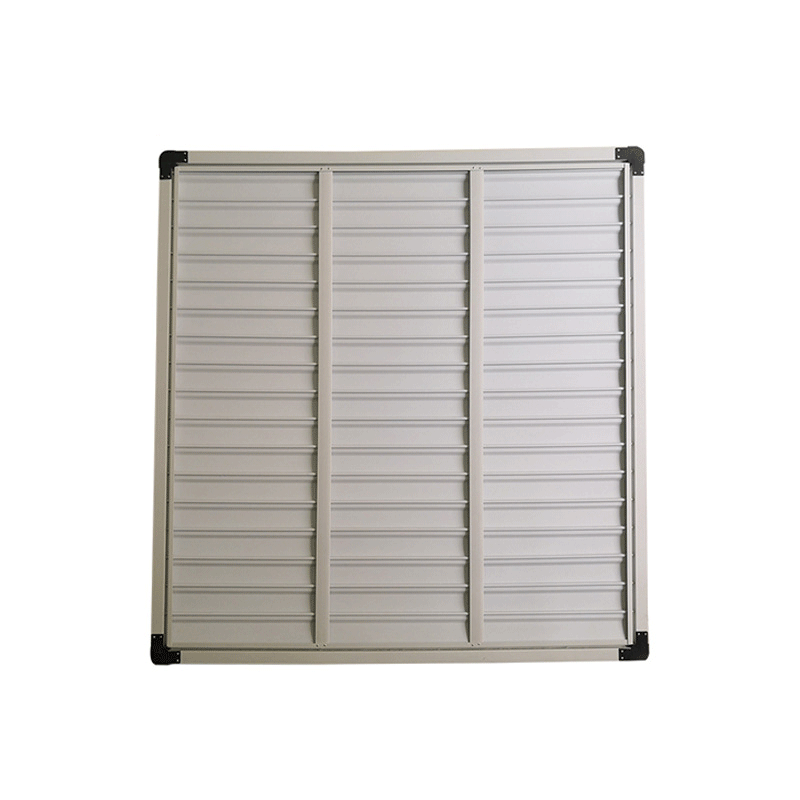 Stores-volets en plastique pvc pour système de ventilateur d'extraction de ventilation