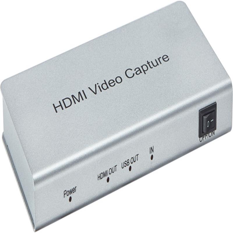 Capture vidéo USB 3.0 HDMI avec boucle HDMI, coaxial, audio optique