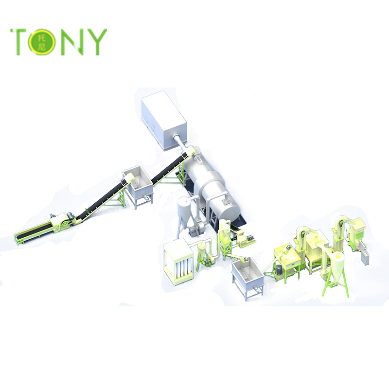 TONY haute qualité et technologie professionnelle 7-8Tons / hr usine de granulés de biomasse