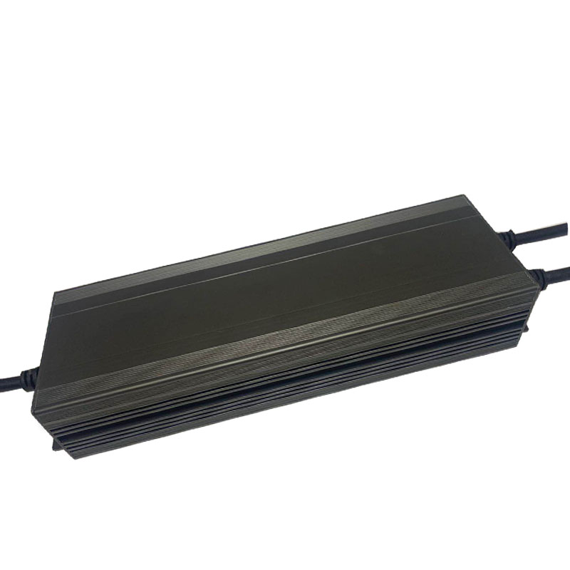 12v400w Zhongshan haute qualité tension constante étanche noir gris aluminium shell pilote d'alimentation