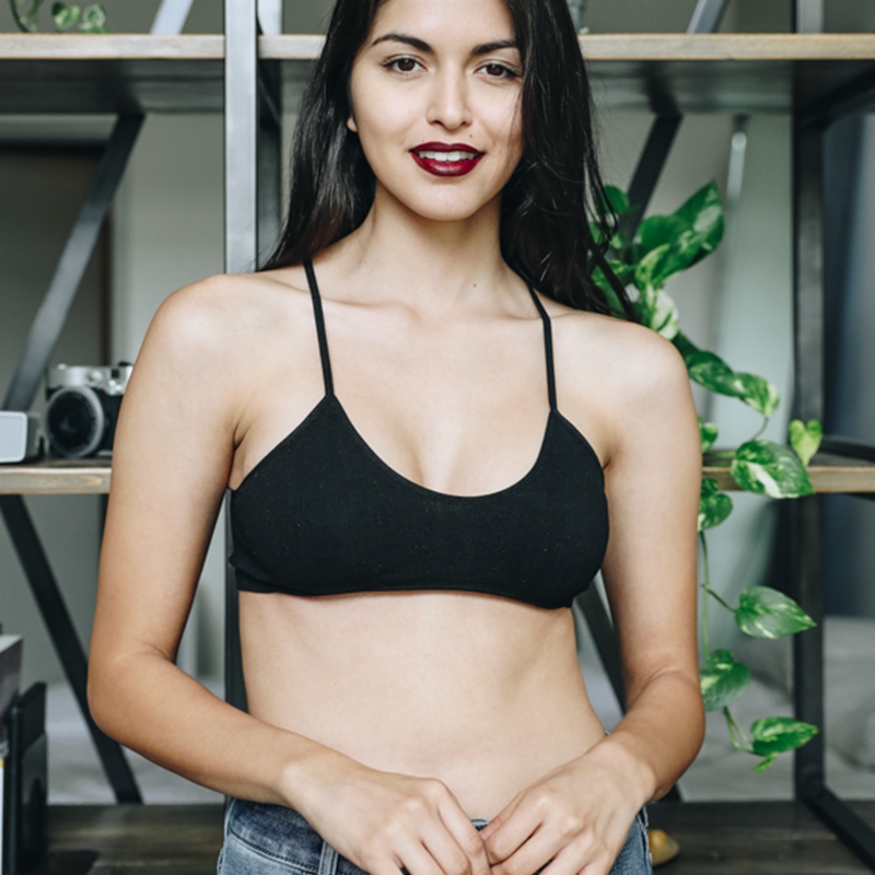 GA-5304 Grace Girl sans soudure Slash Racer Racer Bralette