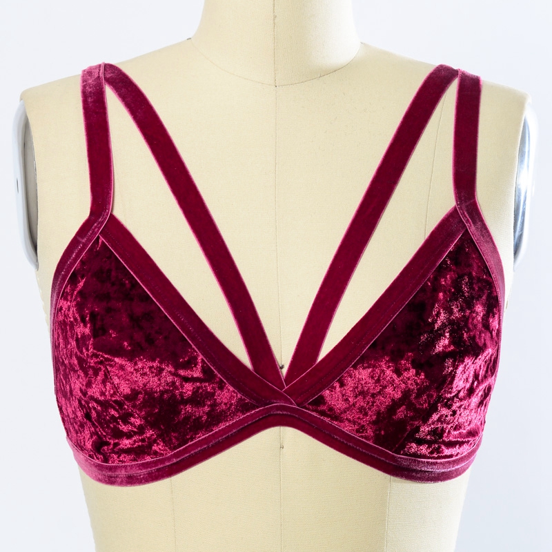 GA-5316 Girl Girl de Velvet écrasé Brappy Brialette