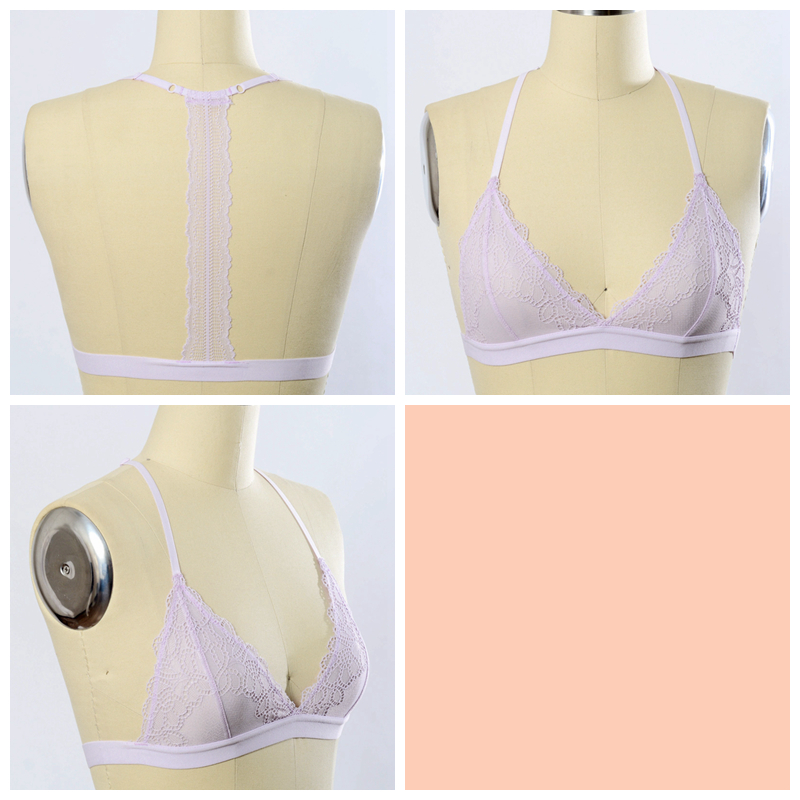 GA-5326 Eyelet Grace Grace Eyelet T-arrière dentelle Bralette