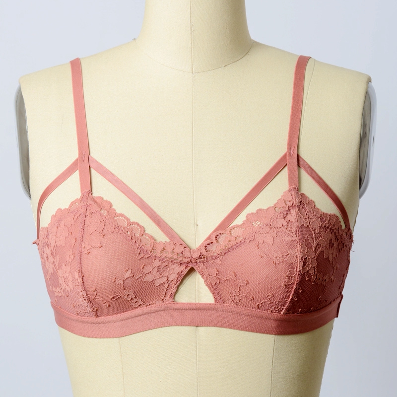 GA-5327 Grace Girl Girl Floral Dentelle Cage Bralette