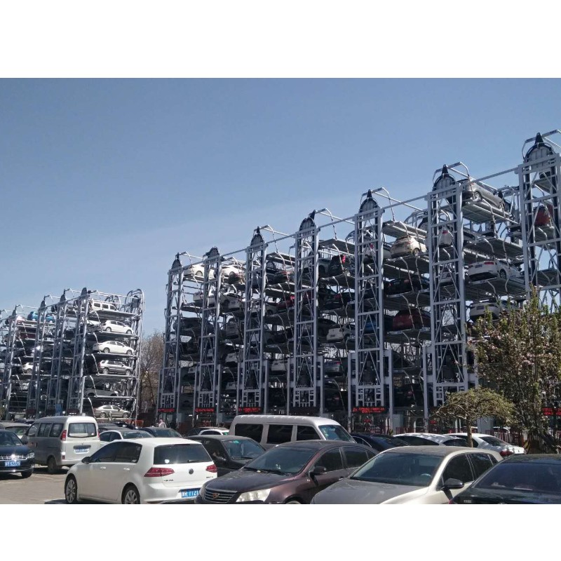 Intelligent vertical rotation parking Equipment System China Electric parking Elevator Automated Parking Solution