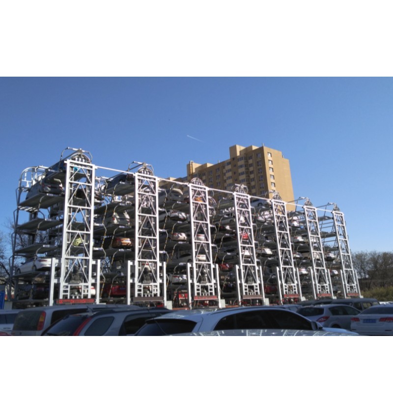 Intelligent vertical rotation parking Equipment System China Electric parking Elevator Automated Parking Solution