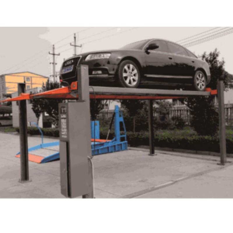 Nouveau design double cylindre brevet de haute qualité à deux postes ascenseur de stationnement de voiture