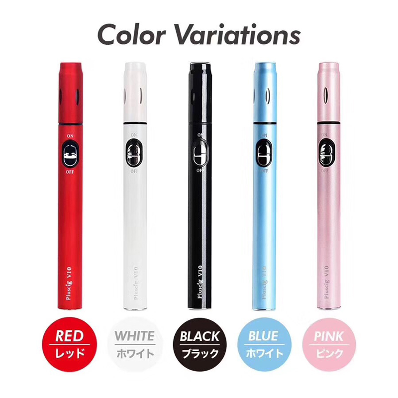 Dispositif de chauffage pour fumer Pluscig V10 900 mAh Cigarette électronique Vape Pen