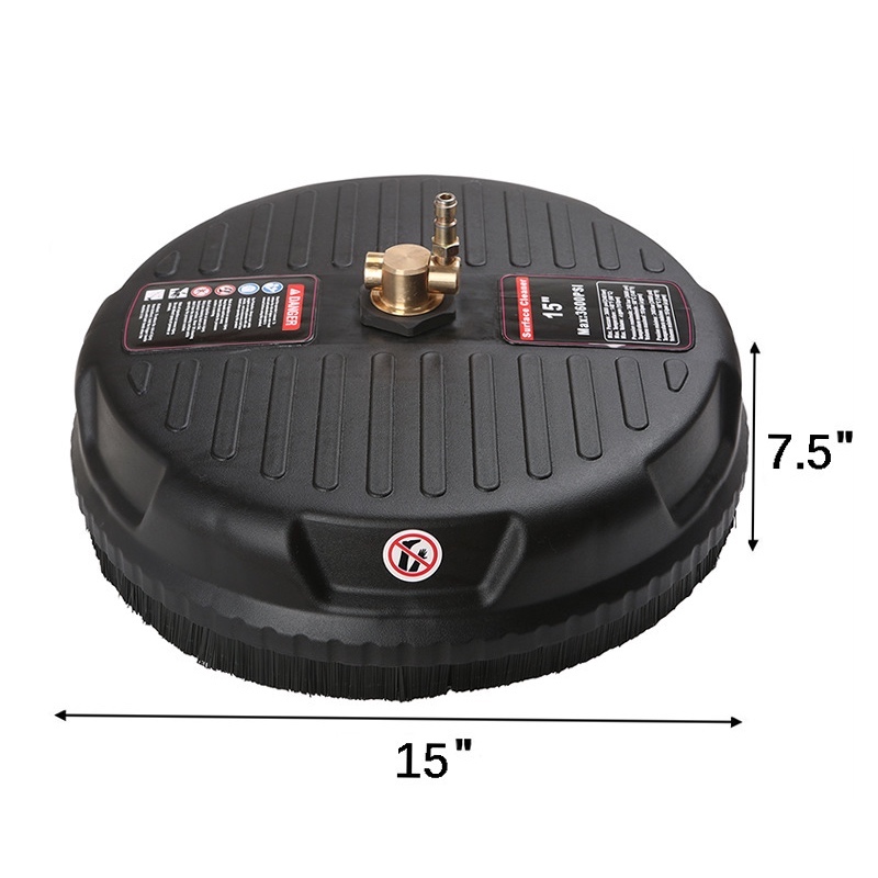 accessoire de nettoyeur de surface pour laveuse à pression avec connecteur rapide 1\/4