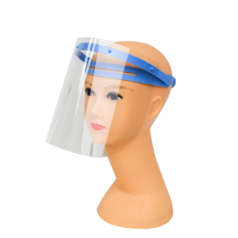 Bouclier facial réglable anti-éclaboussures anti-brouillard dentaire 0.25mm avec 10 films