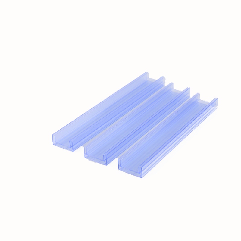 Tube transparent d'emballage en PVC tube transparent de composants électroniques IC