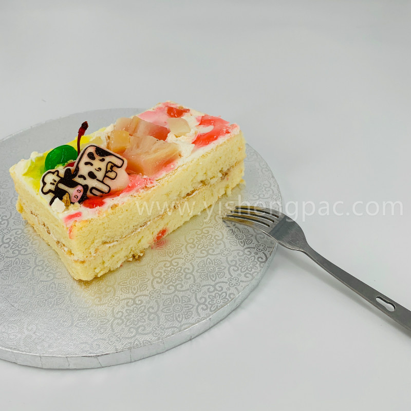 Le fabricant fait sur mesure un tambour à gâteau rond épais de 14 pouces