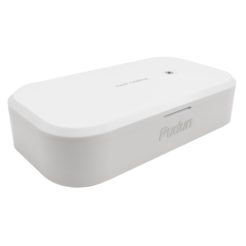 SW1 masque de stérilisateur de téléphone portable multifonctionnel double boîte de stérilisation ultraviolette UV charge rapide sans fil