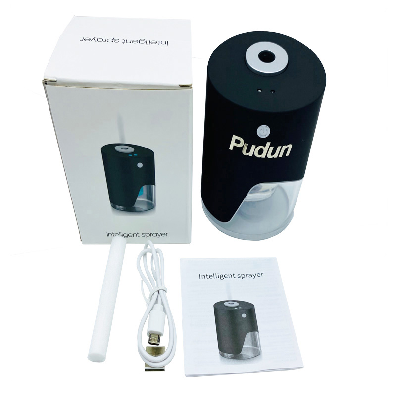 Pulvérisateur de désinfectant à induction infrarouge intelligent, articles à main stérilisateur de stérilisation à l'alcool de bureau à induction automatique