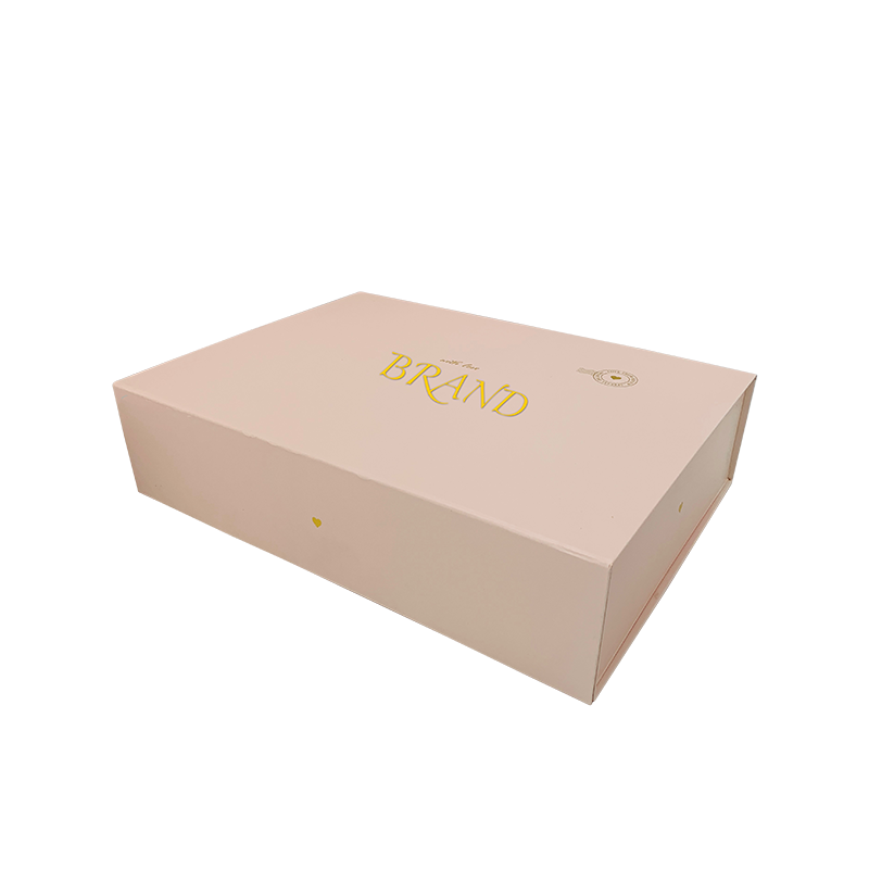 Boîte de cadeaux en papier rose