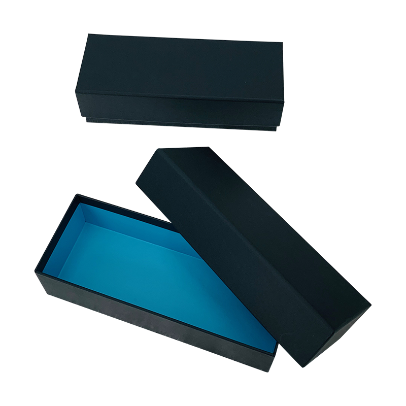 1015YSS Boîte-cadeau bleue avec couvercle Fabricant de boîte-cadeau en papier