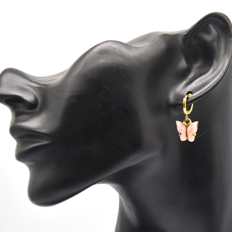 Female Butterfly boucles d 'oreilles