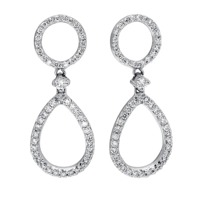Nuptiale mariée larmes 8 pendentifs boucles d 'oreilles
