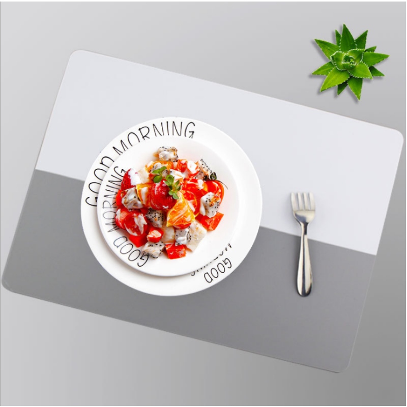 Tapis à deux couleurs