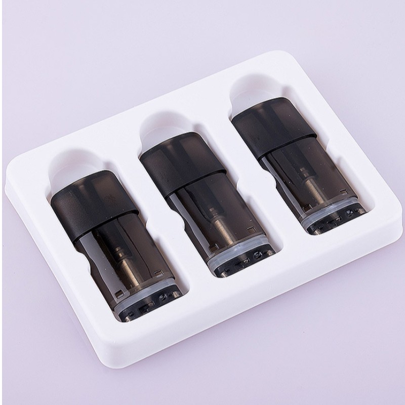Compatible OEM anti-fuite 300 bouffées 10 ml de capacité Pods Chariots Vape Device Ceramic Coil Pod Vape Starter Kit Pods