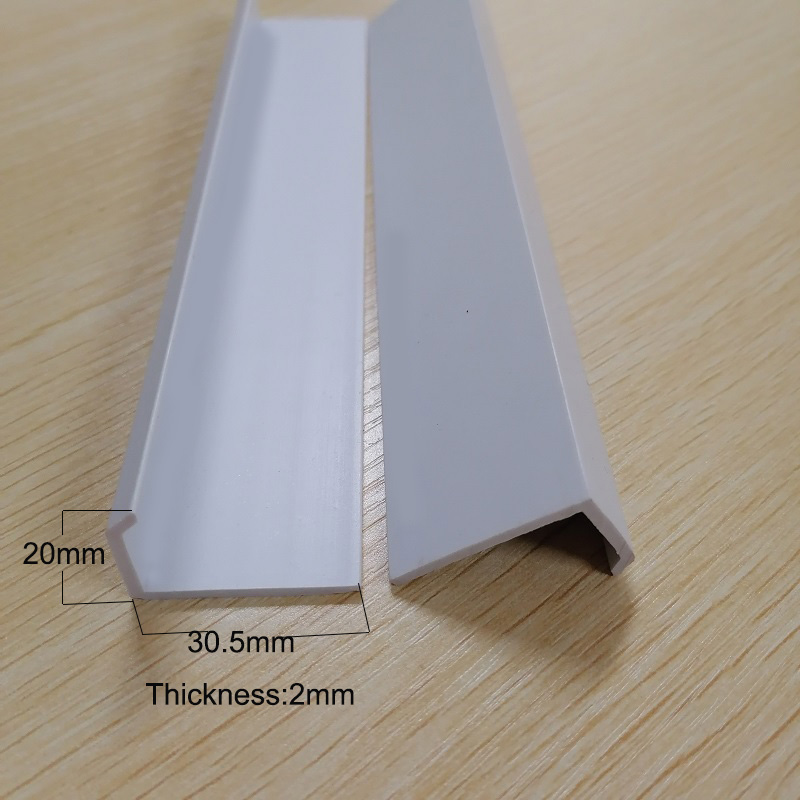 PVC Plastic slot profile