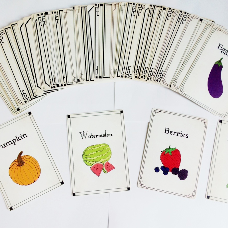 Groupe de cartes de service d 'impression