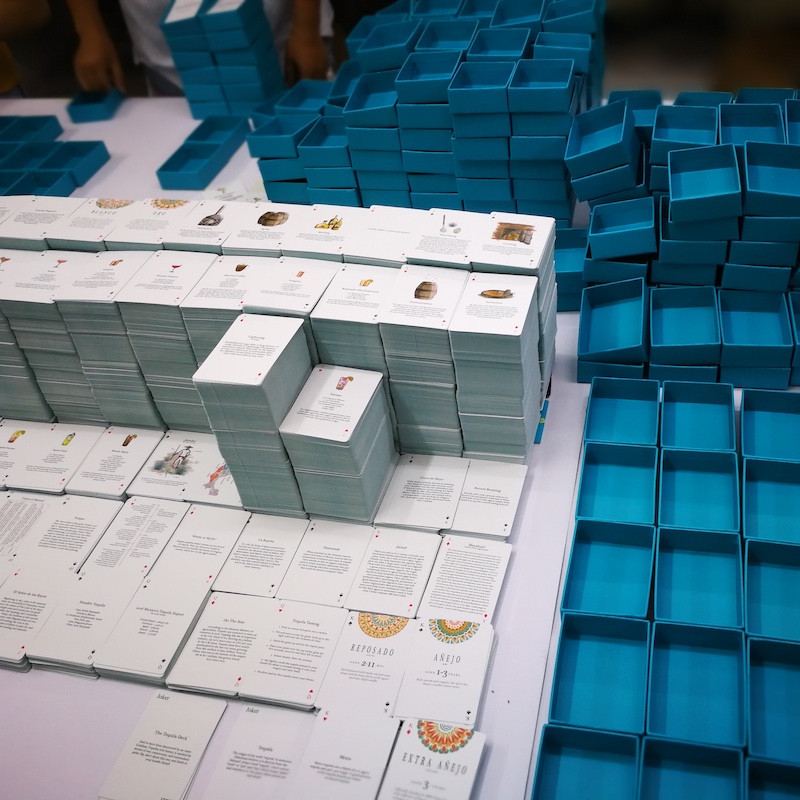 Impression personnalisée du jeu de cartes de service d 'impression