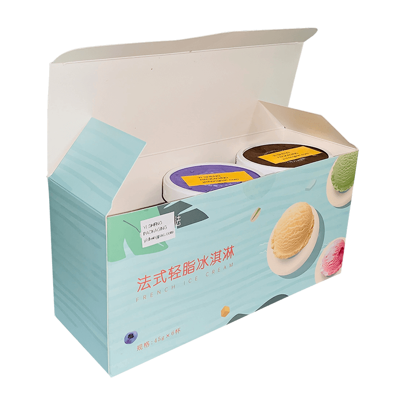 Boîte de papier pour la cuisson de la boîte d'emballage alimentaire
