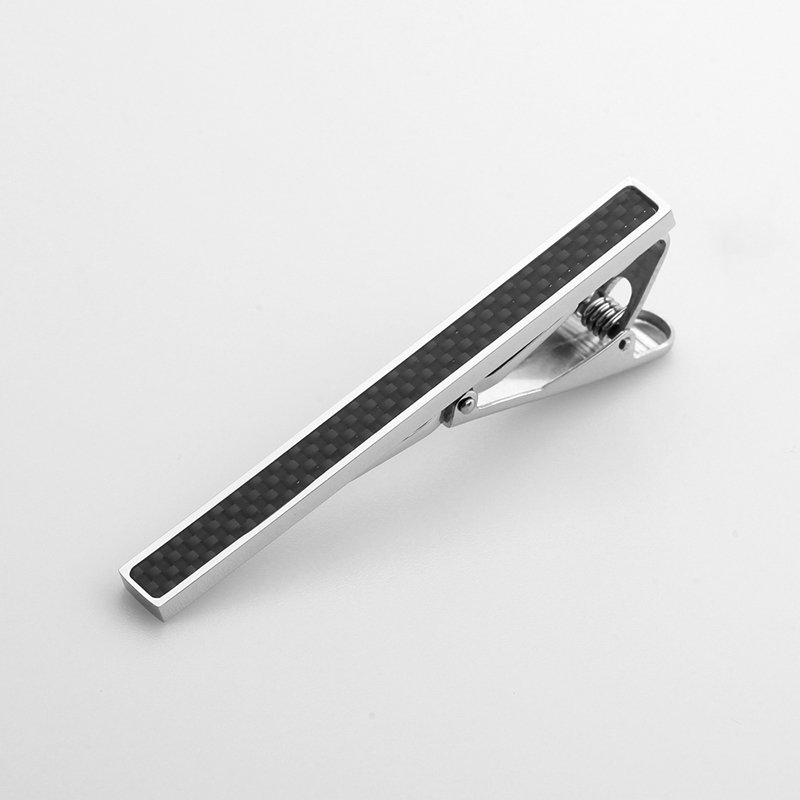 Pinces à cravate en acier inoxydable pour homme fabriquées en Chine, accessoire de bijoux