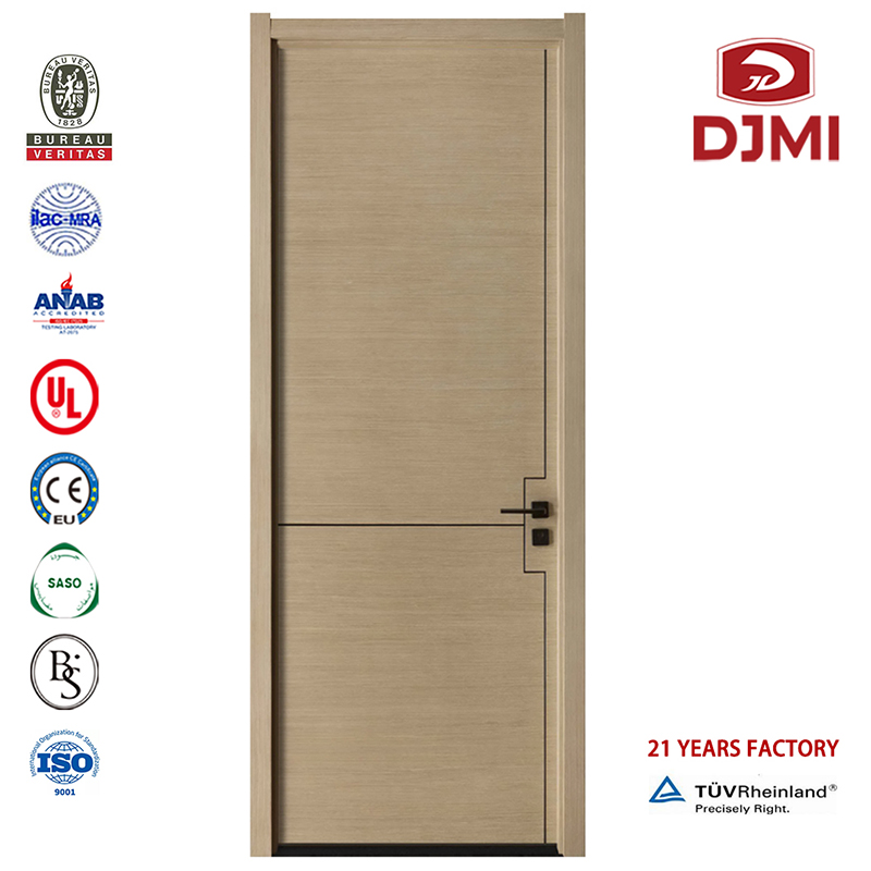 Panneau en bois massif Porte affleurante en bois Conception affleurante de haute qualité Conceptions en bois modernes Porte Hdf Hpl Portes en contreplaqué bon marché Projet en bois massif Porte coupe-feu en bois Modèles en bois simpl...