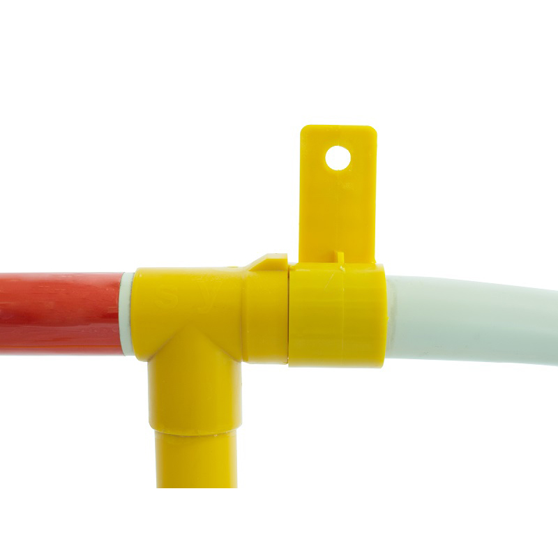 Barrière de contrôle des foules en plastique coût fabricant de barricades de tuyaux en PVC Barrières de contrôle de la circulation de 1,5 m en stock de Chine