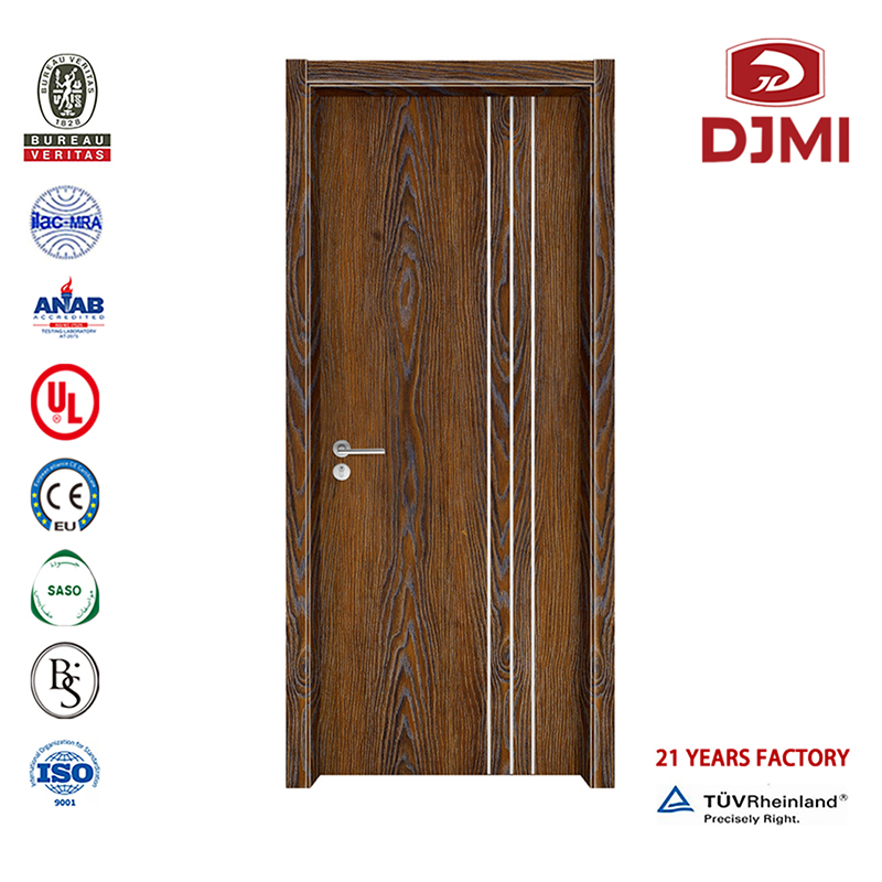 Peau de porte de mélamine de conception populaire écologique de style américain bon marché personnalisé à l'intérieur du bois Mdf Conception principale en bois Intelligent High Glass Melamine Hdf Door Skin Settings Finish Interior...