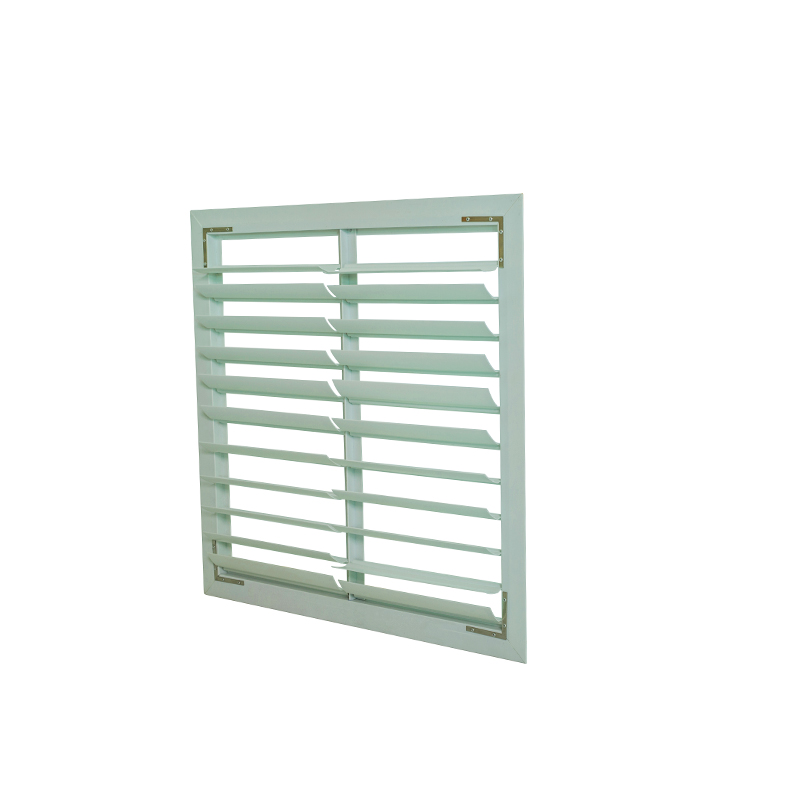 Stores en PVC à haute efficacité énergétique Volets en plastique Ventilation Persiennes en PVC pour ventilateur d'extraction