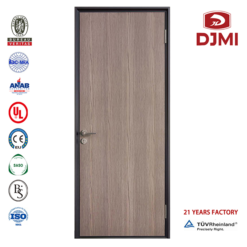 Conception de porte moulée en bois Hdf Fournisseur chinois Conception de pièce personnalisée Porte en bois Mélamine Nouveaux paramètres Bois enduit de PVC Porte d'entrée commerciale de taille standard Nouvelle conception en bois po...