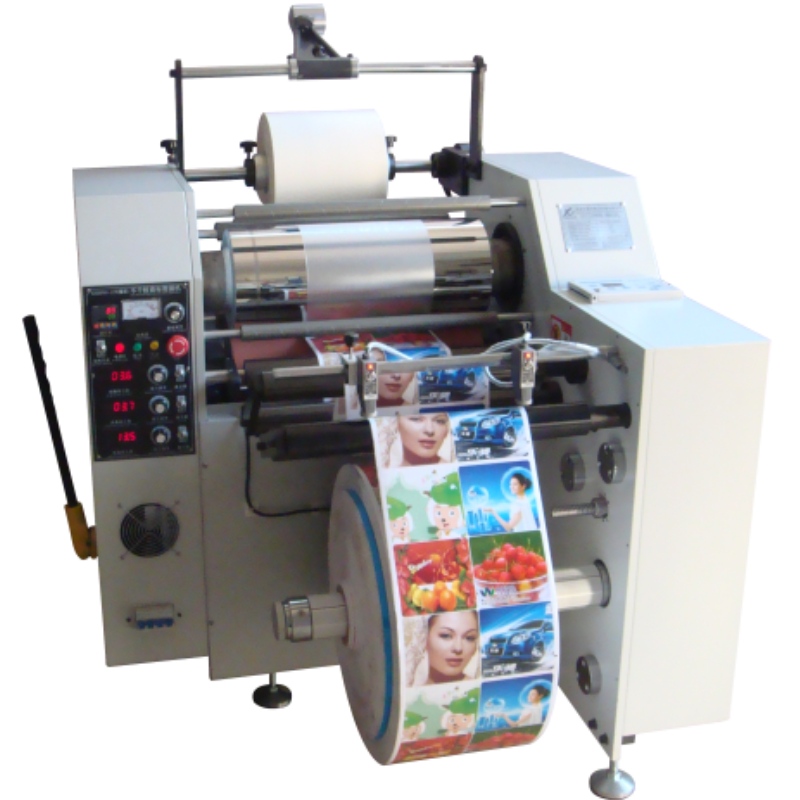 Machine de plastification d'étiquettes roll-to-roll XHM500A-J