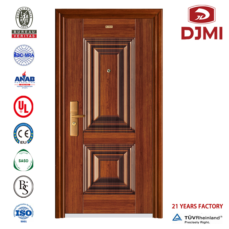 Personnaliser des conceptions simples Portes de sécurité turques Porte en acier avec design de luxe Stee multifonctionnel Installation de portes Porte en acier de sécurité de haute qualité avec prix compétitif Portes d'entrée d'im...