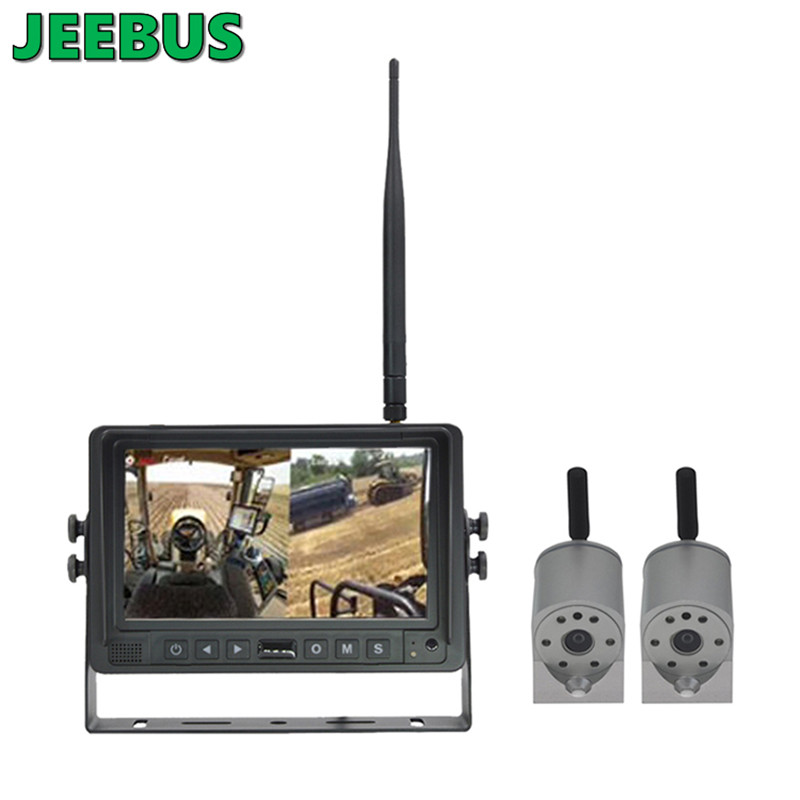 Système de moniteur DVR de caméra de sécurité sans fil WIFI 7 