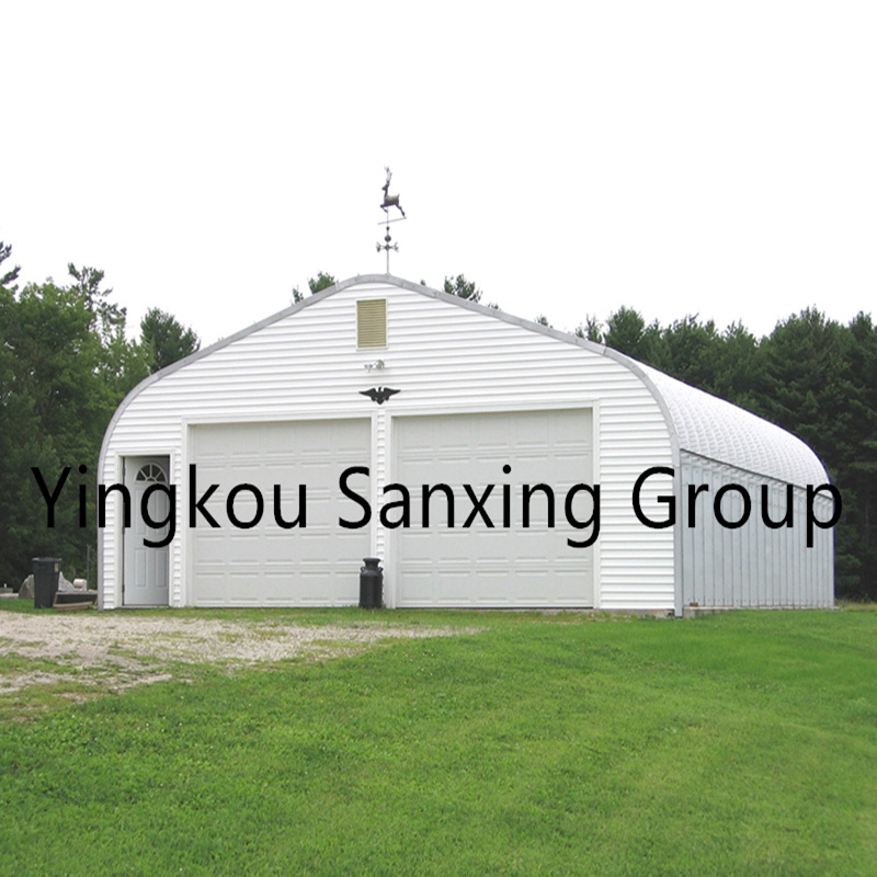 Ligne de production de bâtiments à formes multiples Quonset