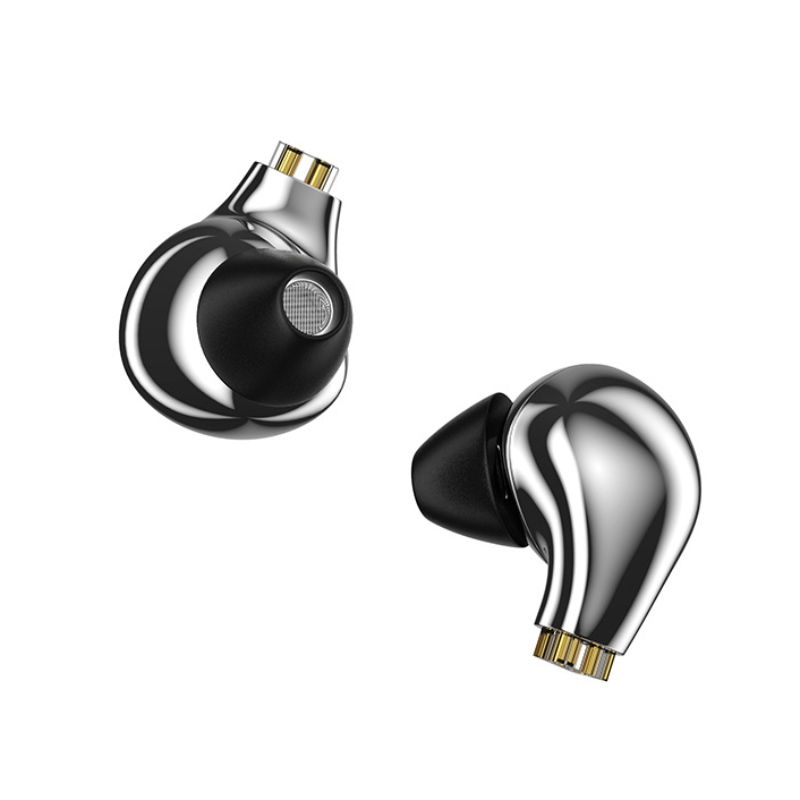 Casque d 'oreille à haute résolution dynamique avec bouchon d' oreille mobile de 3,5 mm