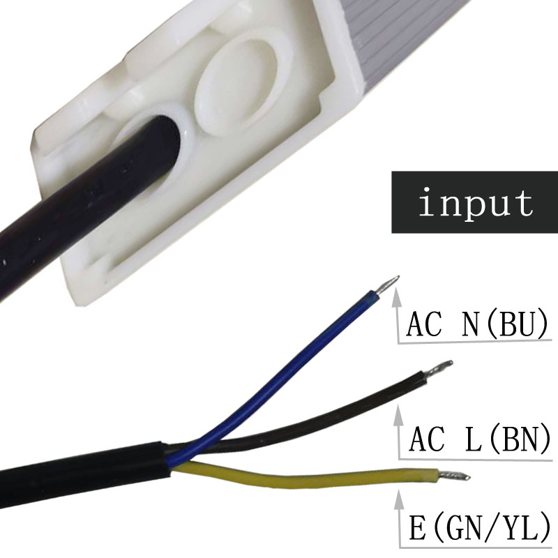 Module convertisseur AC - DC d 'alimentation à del étanche à l' eau