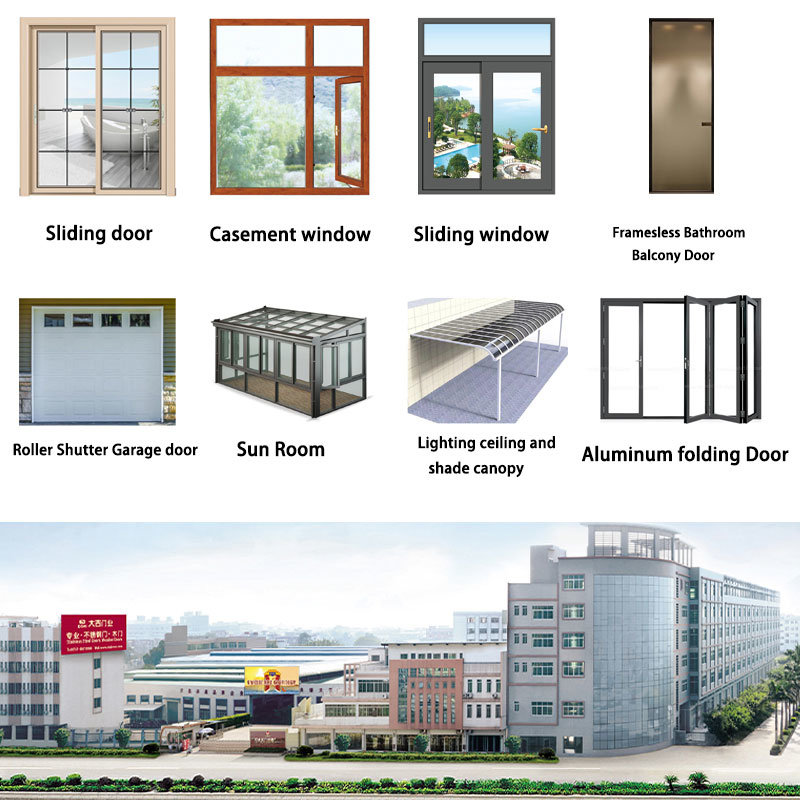 Australian Selling Aluminum Alloy double - flat Store Windows