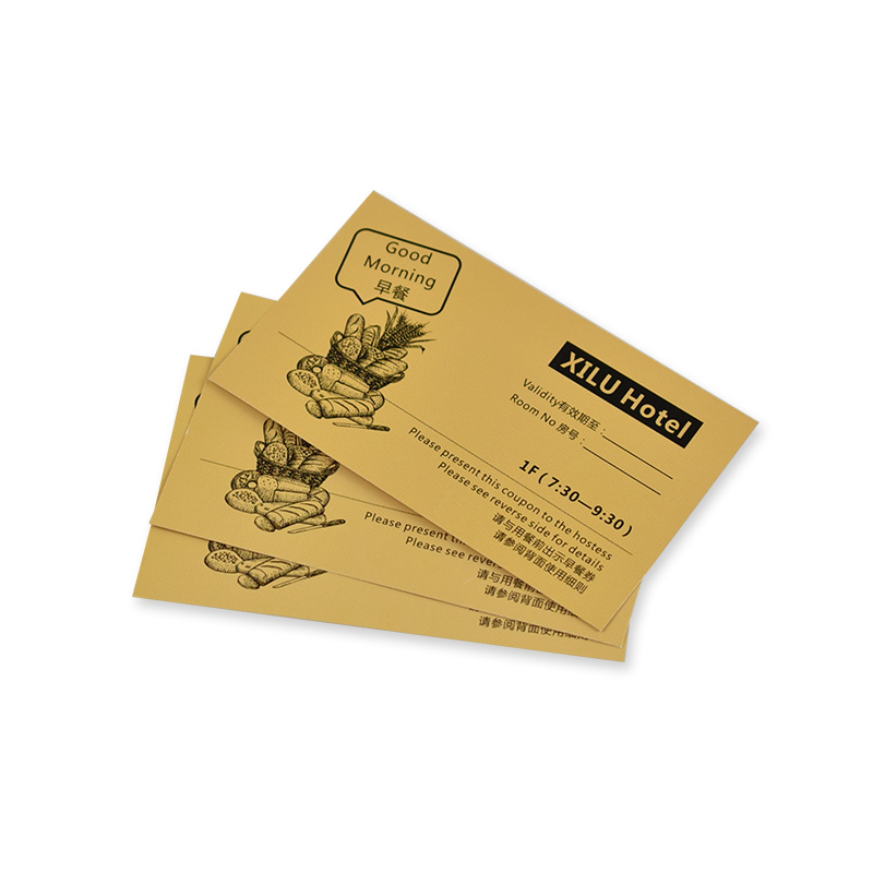 Coupon de petit déjeuner 003