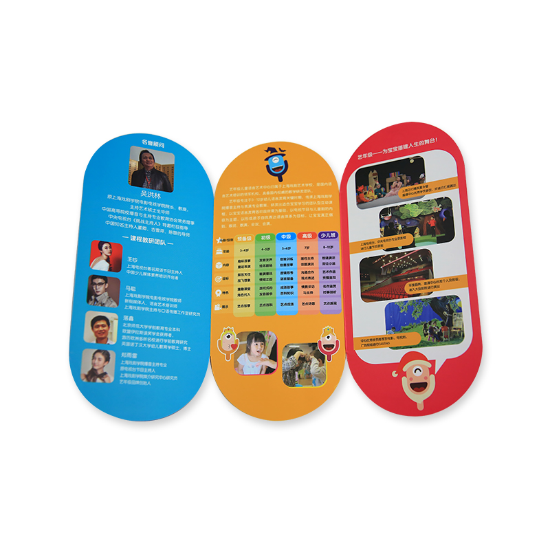 Flyer à trois volets (en particulier)