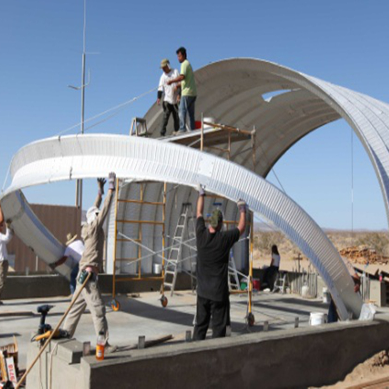 No-Girder Nut & Bolt Ligne de production de bâtiments de formes multiples